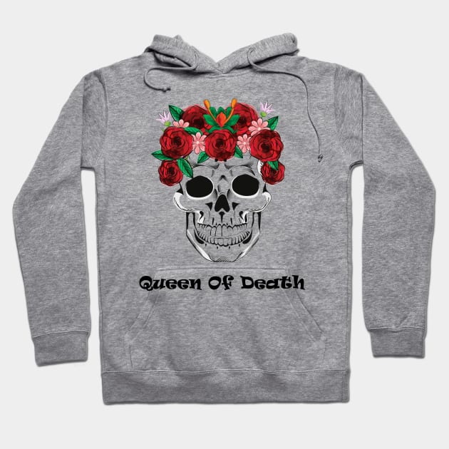 Queen Of Death Hoodie by MeksFashion